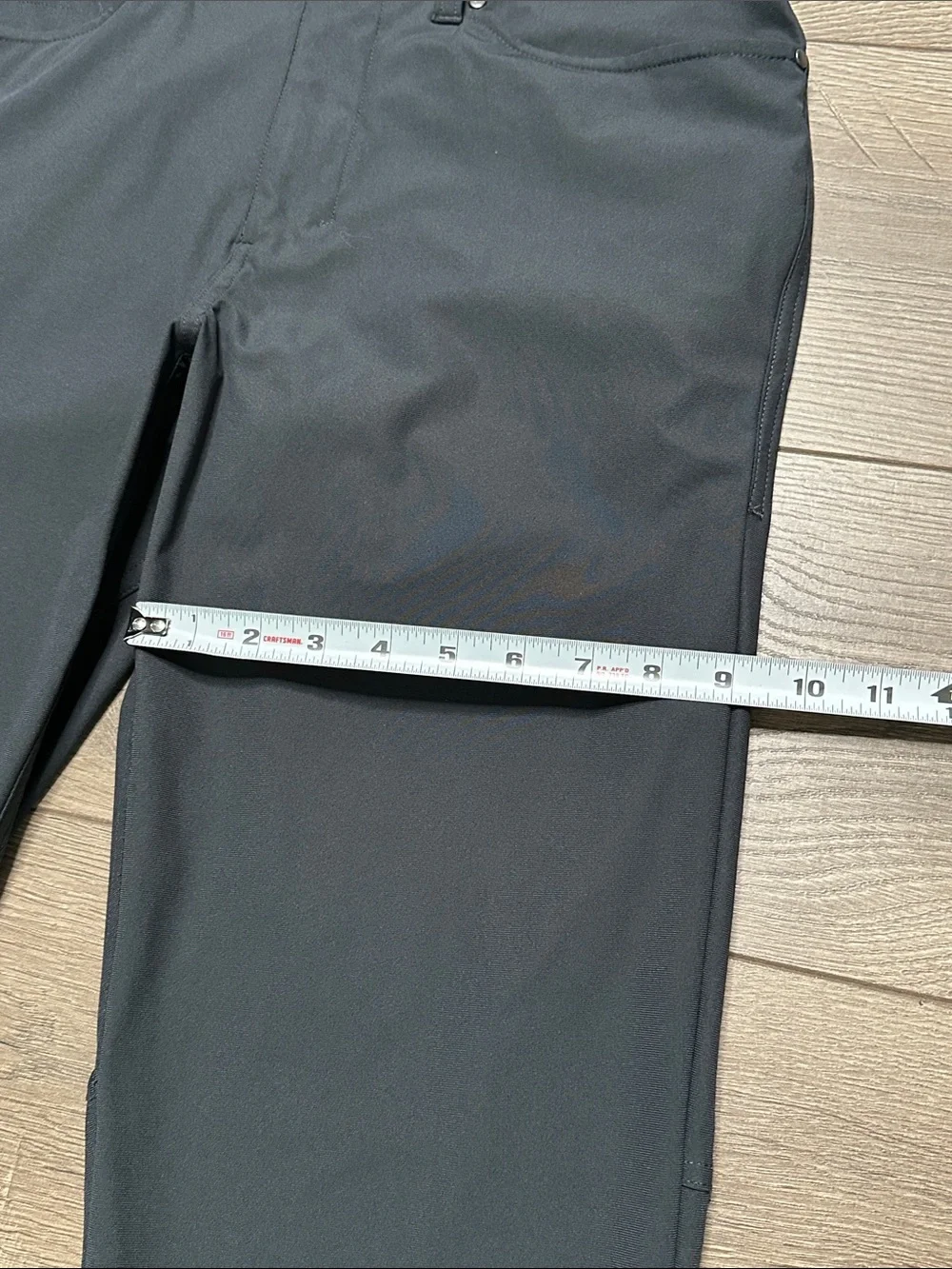 Lululemon ABC Relaxed 32” Warpstreme Chino Pants Travel Casual Gray Size 30
